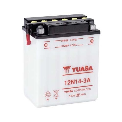 YUASA 12 VOLT BATTERY 12N14-3A