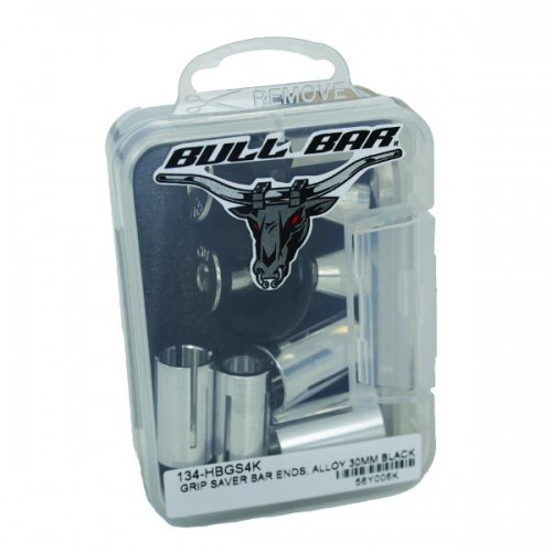 Handlebar Ends Alloy 30mm Black