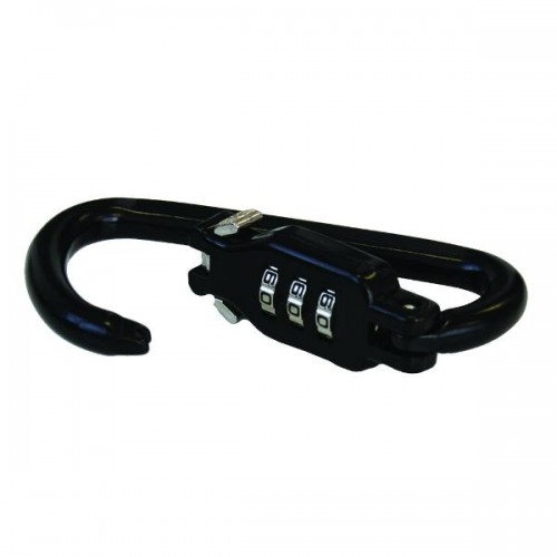 Combination Helmet/Gear Lock
