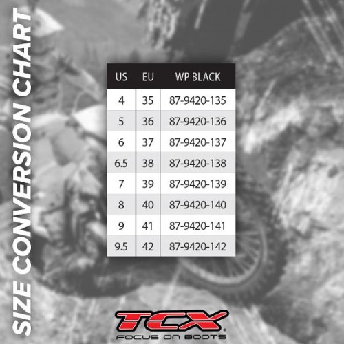 TCX Street Dark Lady Waterproof Black