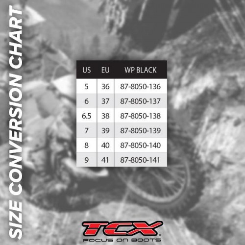 TCX X Boulevard Waterproof Black