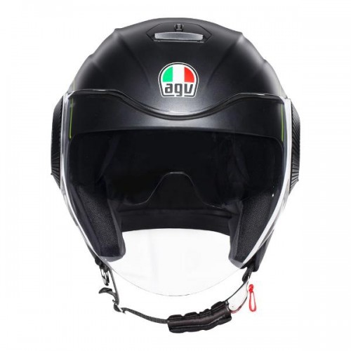 AGV Orbyt Brera Matt Black/Grey/Yellow Fluo