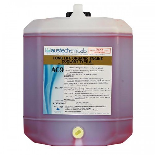 Red Organic Coolant Con HONDA Compatible