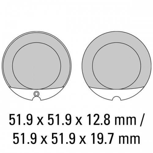 FERODO Brake Disc Pad Set FDB119P