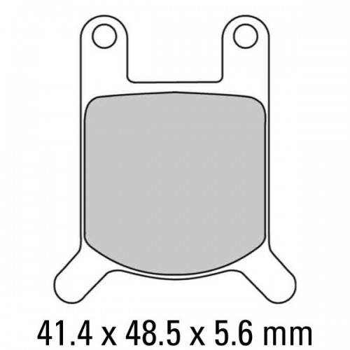 FERODO Brake Disc Pad Set FDB213P