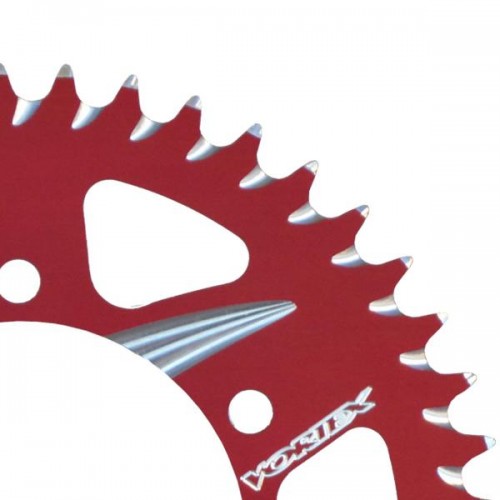 VORTEX Alloy Rear Sprocket 420-48T Red
