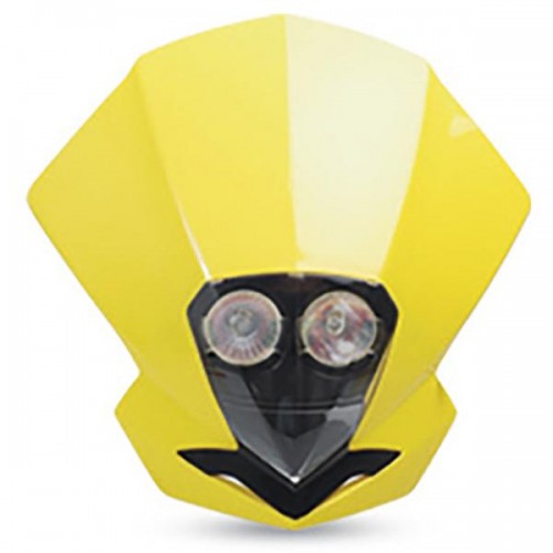 Headlight EMX Dual Halogen Yellow