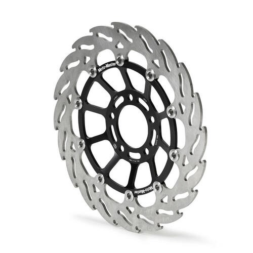 Moto-Master Aprilia Left Front Flame Floating Disc - Mana 850 GT, ABS 2009-2009